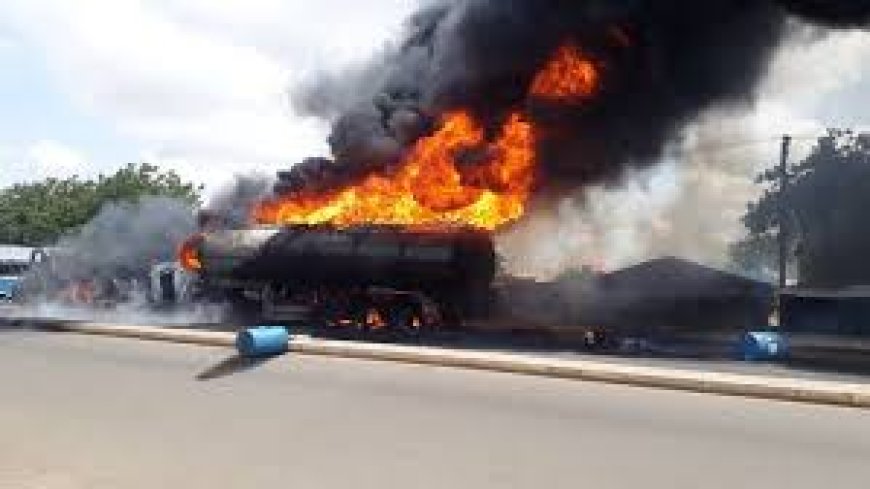 Fuel tanker explodes at Jigawa filling station