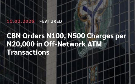 CBN Orders N100, N500 Charges per N20,000 in Off-Network ATM Transactions