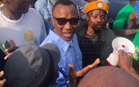 Sowore attacked in Lagos