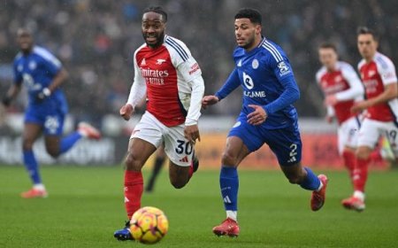 EPL: Merino’s late double lifts Arsenal over Leicester