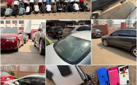 EFCC Arrests 47 Suspected Internet Fraudsters in Ekpoma, Edo State