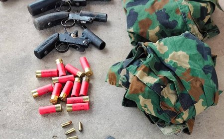Police bust kidnapper’s hideout, recover arms, military uniform in Delta
