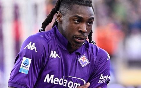 Italy striker Kean discharged from hospital after collapse