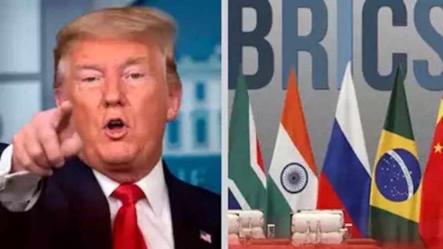 Trump threatens BRICS with 100% tariffs over plan to replace dollar