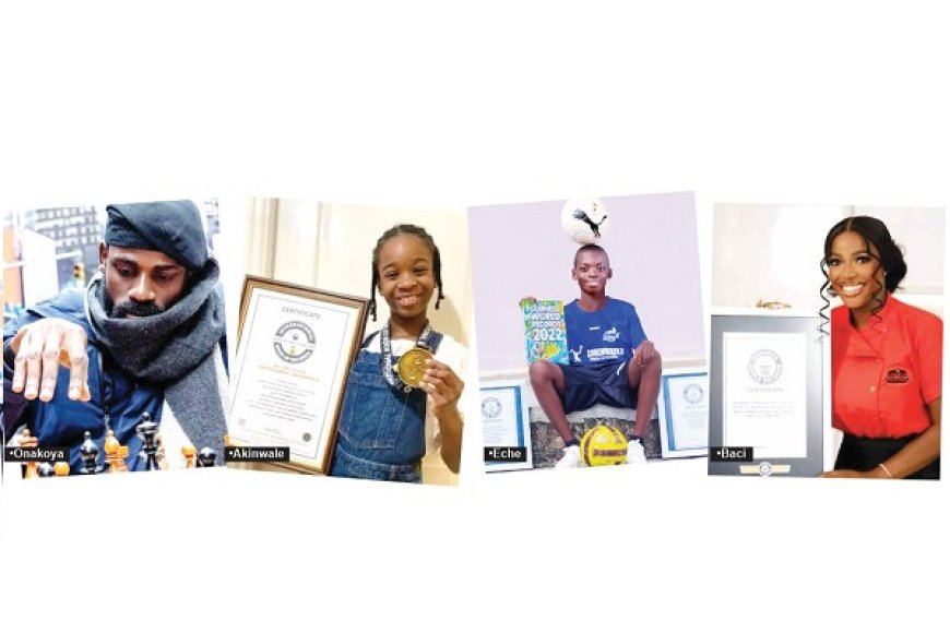 Meet 21 young Nigerians and Guinness World Record holders