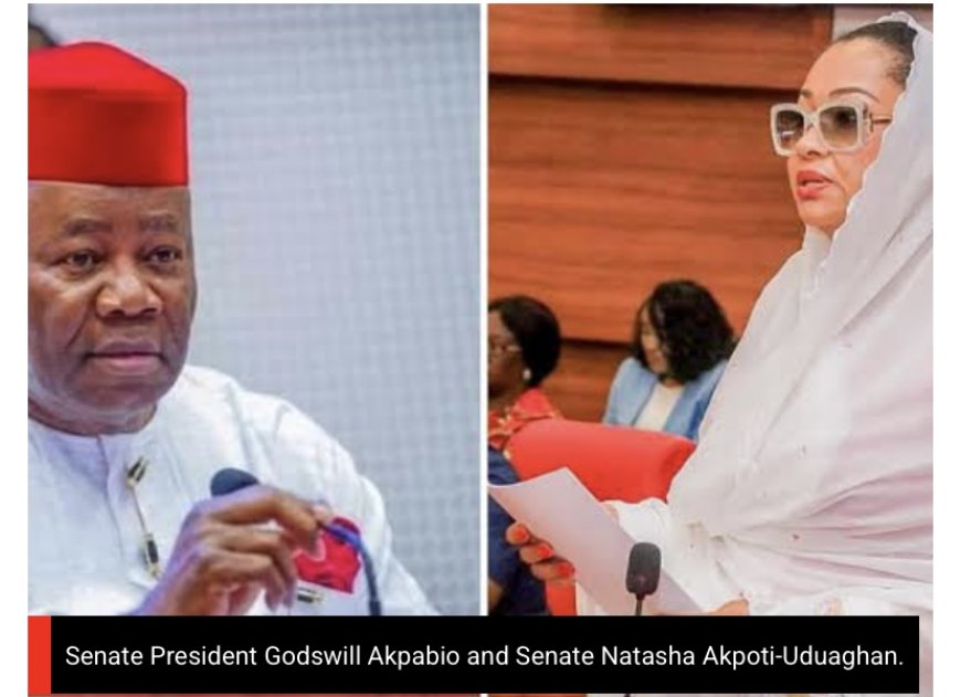 Natasha accuses Akpabio of sexual harassment, Senate President denies claim