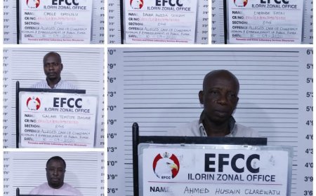 EFCC Arraigns Six Kwara SUBEB Officials for Alleged N96m Fraud