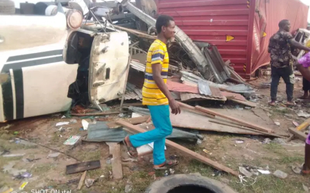 4 dead as trailer collides with other vehicles in Anambra