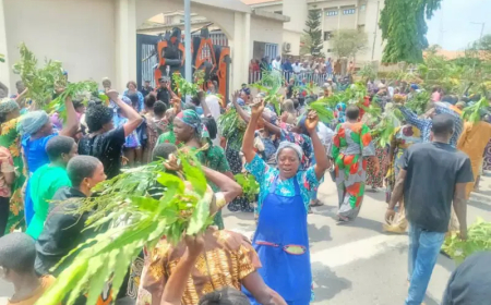 Protest rocks Ondo over abduction of nine surveyors