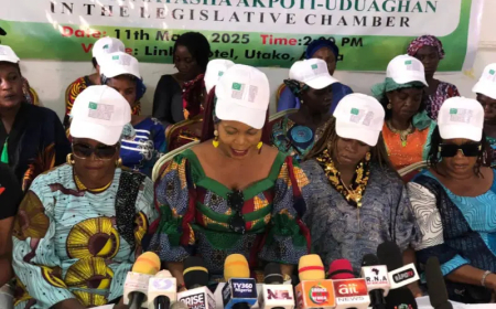 Akpoti-Uduaghan’s actions embarrassed us’ – Women groups apologise to Akpabio