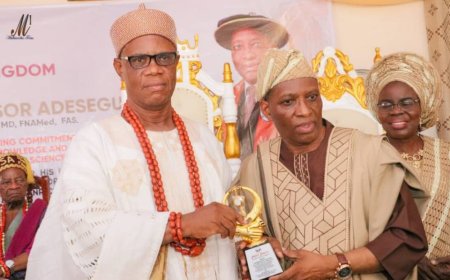 Ondo monarch, Mimiko celebrate ex-UNIMED VC