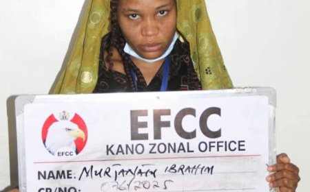 EFCC Arrests Kano TikTok Influencer, Murja Kunya for Alleged Naira Mutilation