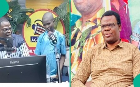 Oriyomi Hamzat employs young viral ‘Radio Boi’ as OAP