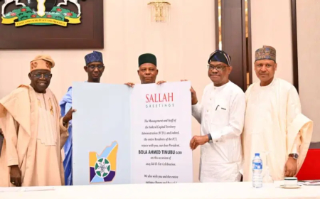 Wike leads FCT delegation to pay Sallah homage to Tinubu