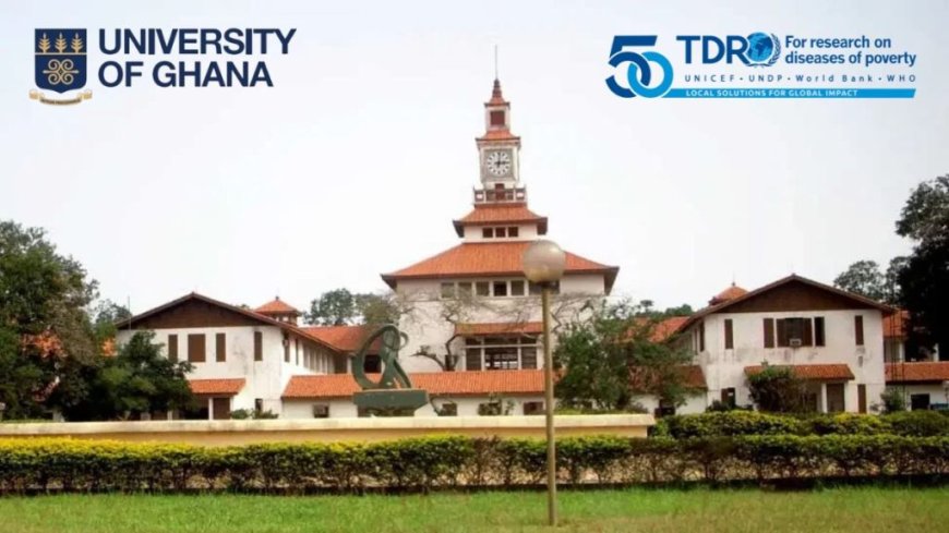 2025 University of Ghana TDR Scholarships | Fully Funded