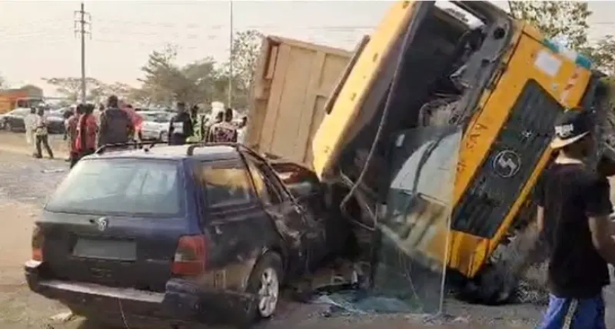 12 burnt to death in Benin-Auchi road accident