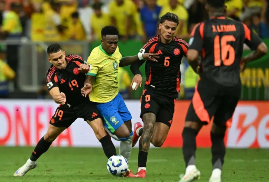 2026 World Cup Qualifiers: Vinicius fires stoppage time winner for Brazil