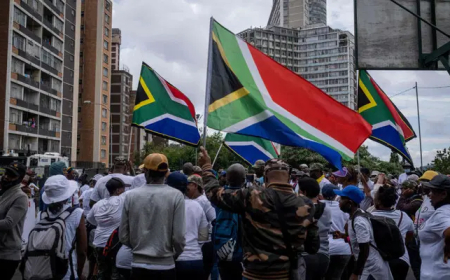 Thousands protest in S.Africa after rape of girl aged 7