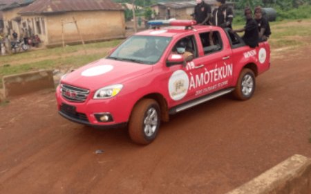 Amotekun rescues 28 Ghanaians, recovers ransom