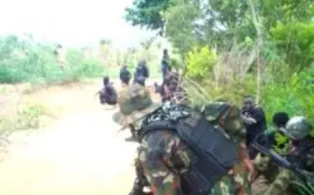 Police, JTF dislodge criminal camp after 6 hours gun battle in Anambra