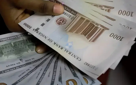 Naira depreciates N1,629/$ in official market