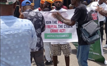 Group protests against cybercrime in Osun