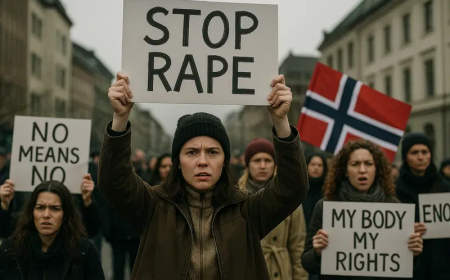 Norway proposes redefining rape based on consent, not coercion