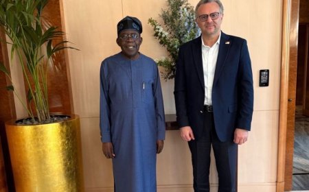 Tinubu holds high-level talks with US official in France