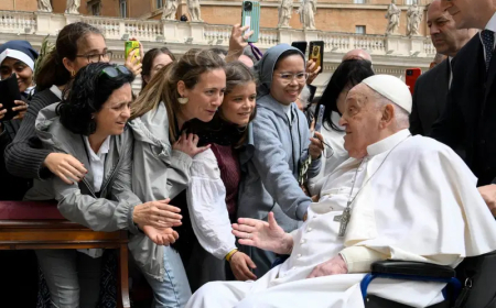 Pope Francis defies doctors warning, delights crowd in Palm Sunday outing