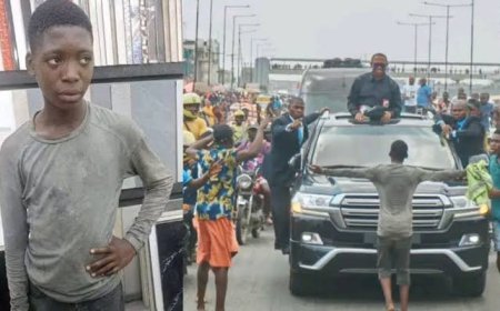 Boy who stood in front of Obi’s convoy freed after three months in detention