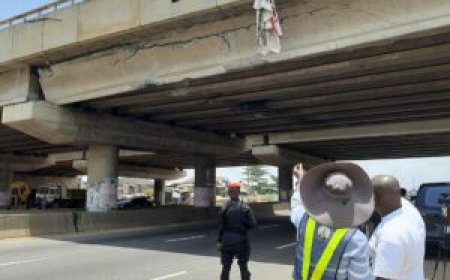 Reckless driver damages Ogun Lotto Bridge, FG laments impact