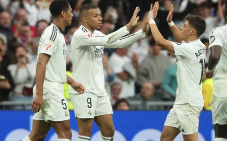 Real Madrid maintain La Liga dream with 3-2 win over Celta