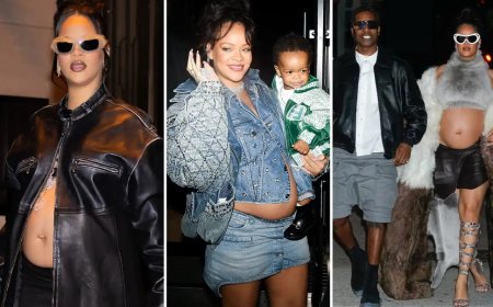 Rihanna reveals third pregnancy on Met Gala night