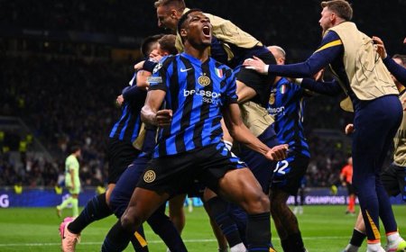 UCL: Frattesi fires Inter past Barca in extra-time 4-3 thriller