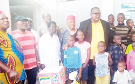 Group donates food items to Delta orphanages