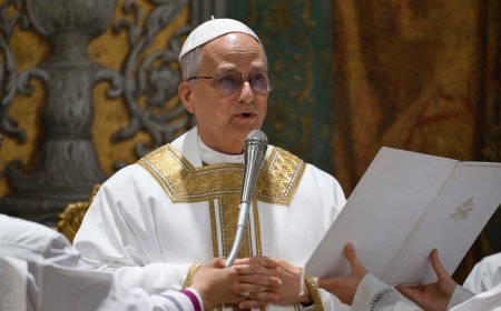 Leo XIV says Church must fight ‘lack of faith’ in first mass as pope