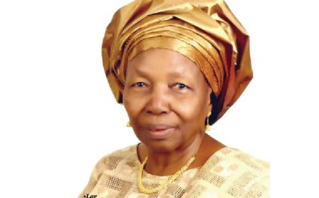 Tinubu celebrates Mary Lar at 90, hails contributions to education