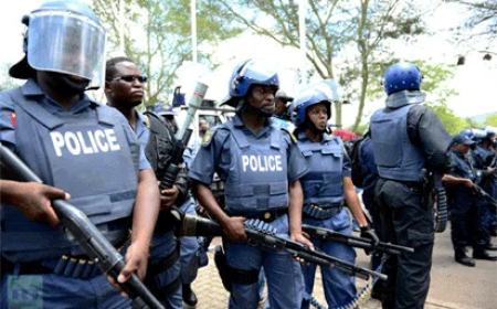 Police react as 8 killed in South African bar