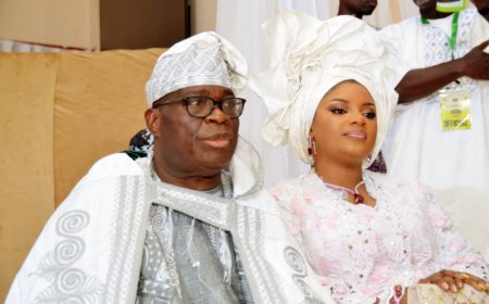 Double Celebrations As Aare Adebanjo Safiriyu, Wife Receive Prestigious Islamic Titles In Ogun