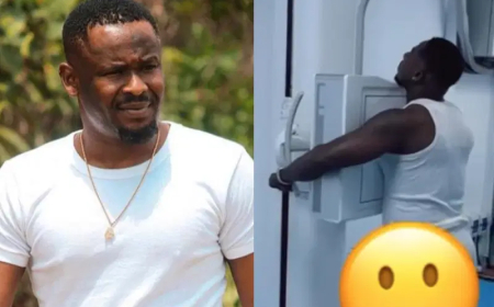 Actor Godwin Nnadiekwe hospitalised after kicked by colleague Zubby Michael on set