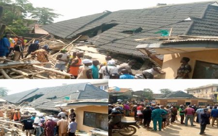 My son who died in Lagos building collapse scored 320 in UTME – Driver