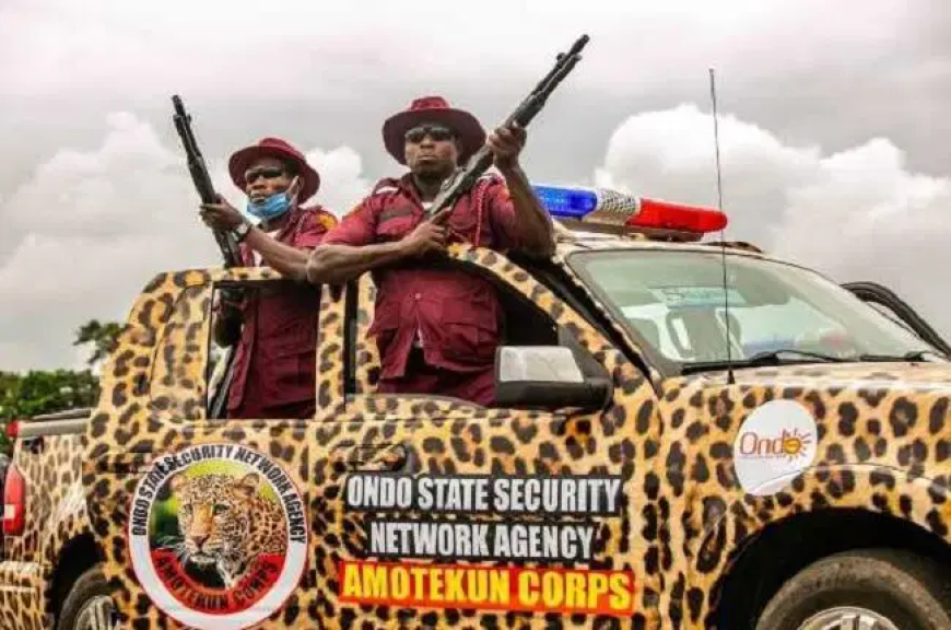 Tension in Ondo as Amotekun, Police exchange gunfire over custody of suspect, exhibit