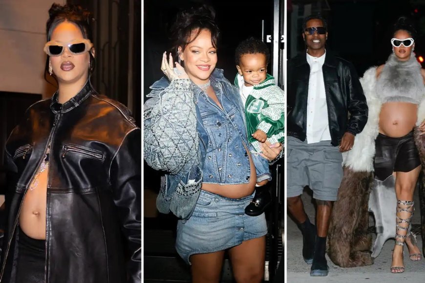 Rihanna reveals third pregnancy on Met Gala night