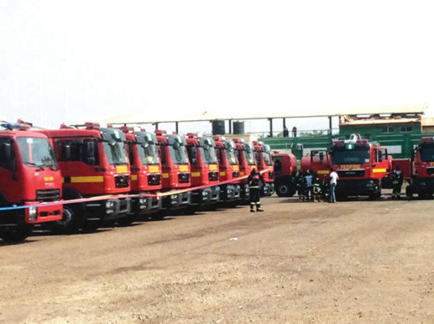 Fire service hands over driver to police over Abuja fire truck accident