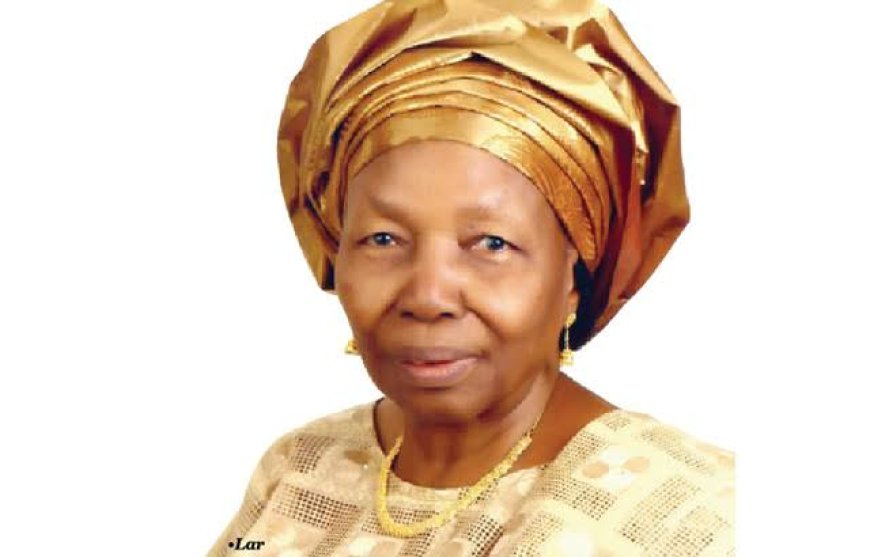 Tinubu celebrates Mary Lar at 90, hails contributions to education