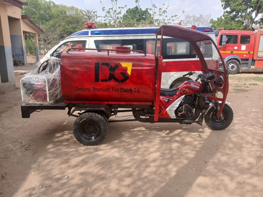 CBN donates mobile firefighting unit to Bauchi fire service