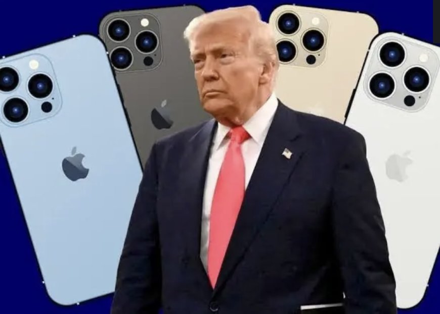 Trump threatens Apple with 25% tariff on iPhones made outside US
