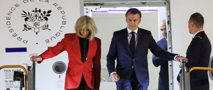 French President Macron denies ‘domestic dispute’ with wife after viral plane video