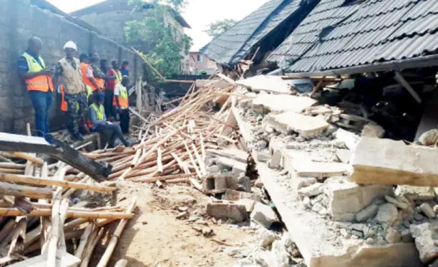 Death toll rises to 3 in Lagos building collapse, 11 persons rescued