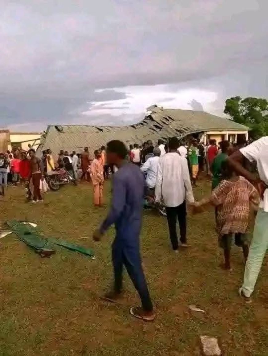 Examination hall collapses on WASSCE candidates in Taraba